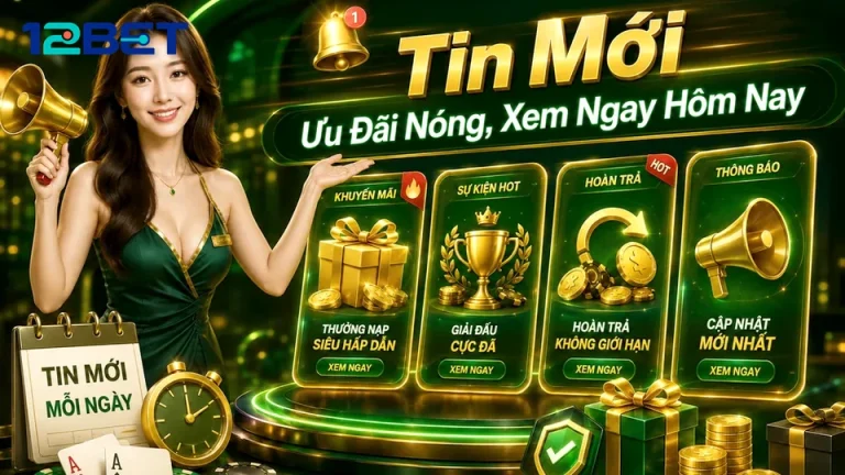 Khuyến Mãi 12BET Tại 12betvn.live: Đọc Chi Tiết Giao Diện, Lập Bảng So Sánh Ưu Đãi Theo Nhu Cầu Thay Vì Con Số Lớn – Góc Kiểm Chứng Theo Tên Miền